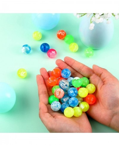 100 Pieces Small Bouncy Balls in Bulk Colorful Rubber High Bouncing Balls for Kids 0.78 Inch/ 20 mm Neon Bouncing Balls for B...