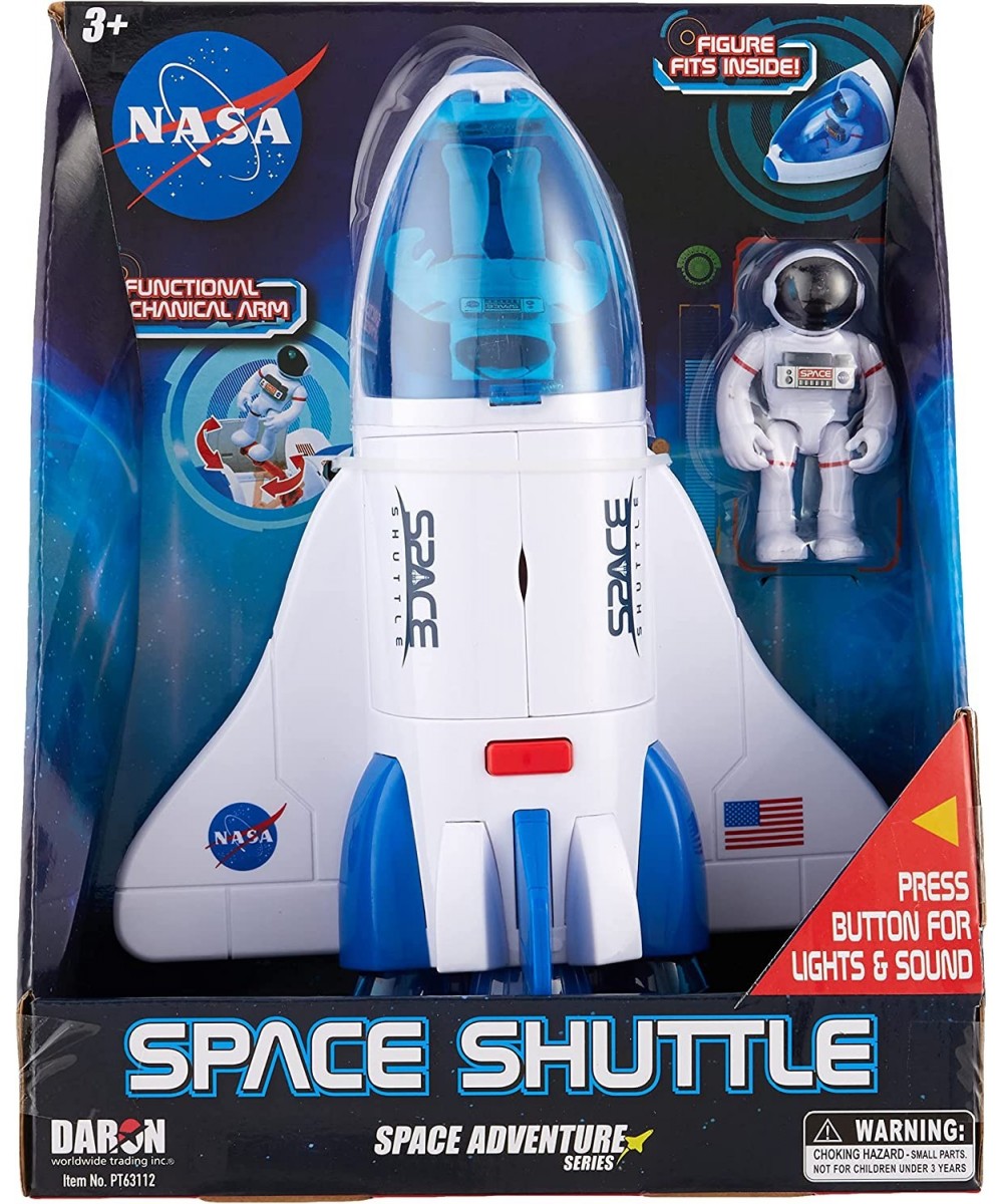 NASA Space Adventure Series: Space Shuttle with Lights & Sounds & Figure Approx 9" X 7 $42.73 - Play Figure Playsets