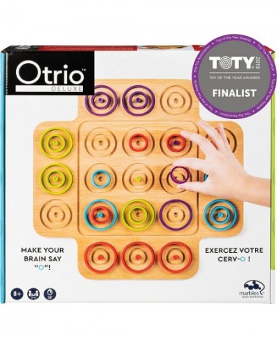 Otrio Wood Strategy-Based Board Game for Adults Families and Kids Ages 8 & up 16.1-inch L x 15.9-inch W x 2.5-inch H $52.28 -...