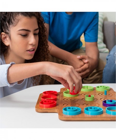 Otrio Wood Strategy-Based Board Game for Adults Families and Kids Ages 8 & up 16.1-inch L x 15.9-inch W x 2.5-inch H $52.28 -...