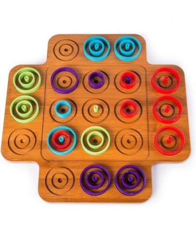 Otrio Wood Strategy-Based Board Game for Adults Families and Kids Ages 8 & up 16.1-inch L x 15.9-inch W x 2.5-inch H $52.28 -...