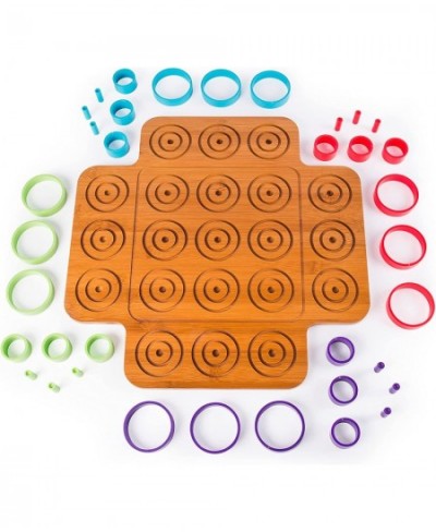 Otrio Wood Strategy-Based Board Game for Adults Families and Kids Ages 8 & up 16.1-inch L x 15.9-inch W x 2.5-inch H $52.28 -...