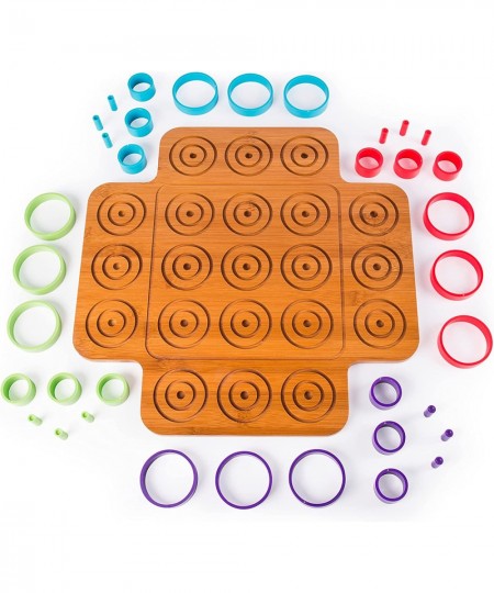 Otrio Wood Strategy-Based Board Game for Adults Families and Kids Ages 8 & up 16.1-inch L x 15.9-inch W x 2.5-inch H $52.28 -...