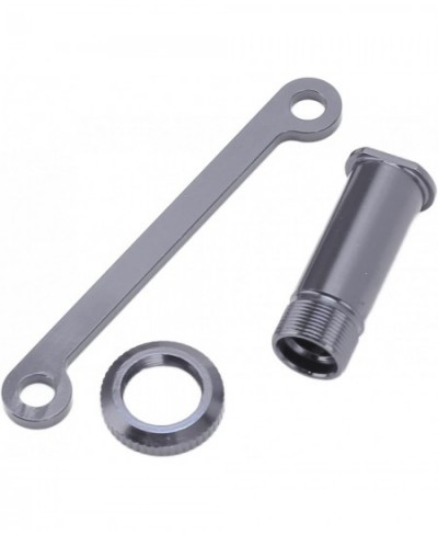 RC Steering Knuckle Kit RC Aluminum Alloy Steering Assembly Compatible with LC Racing 1/14 WLToys 1/14 144001 124018 124019 R...