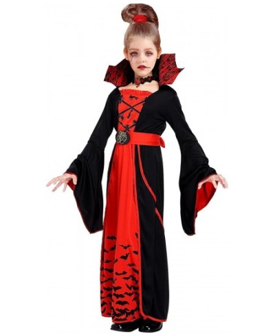 Royal Vampire Costume for Girls Halloween Dress Up Party $32.45 - Kids' Costumes