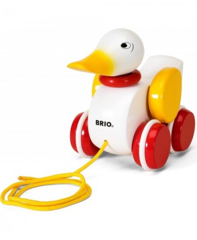 Infant & Toddler 30323 - Pull Along Duck Wood Baby Toy with Flapping Wings for Kids Ages 1 and up $33.77 - Early Development ...