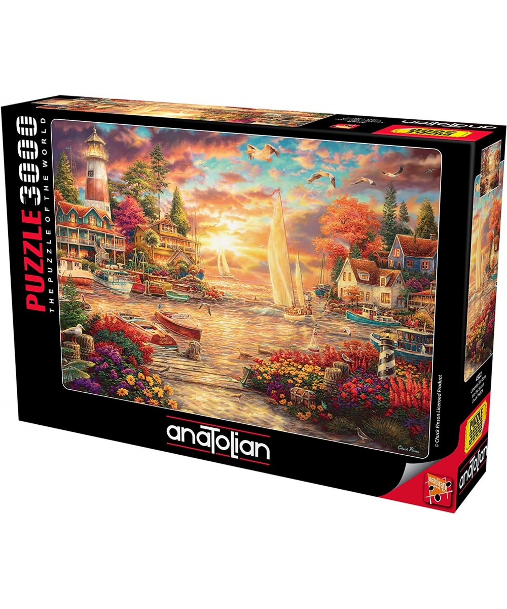 Puzzle - Into The Sunset 3000 Piece Jigsaw Puzzle 4922 Multicolor Standard $48.43 - Jigsaw Puzzles