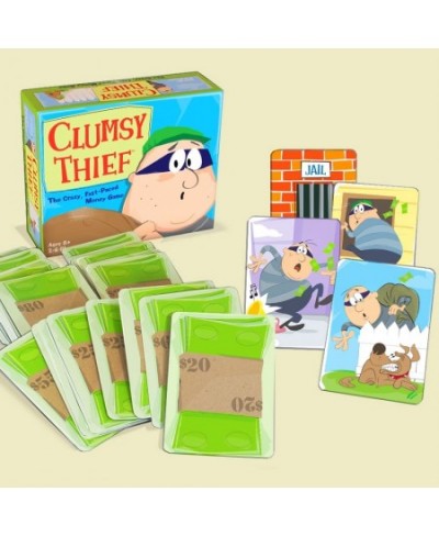 Clumsy Thief Money Game - Adding to 100 Math Game for Kids (Ages 8 and up) $35.80 - Early Development & Activity Toys