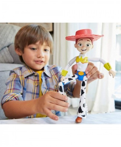 Disney Pixar True Talkers Jessie Figure 8.8 in Tall Posable Talking Character Figure with Movie-Inspired Cowgirl Look and 15+...