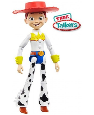 Disney Pixar True Talkers Jessie Figure 8.8 in Tall Posable Talking Character Figure with Movie-Inspired Cowgirl Look and 15+...