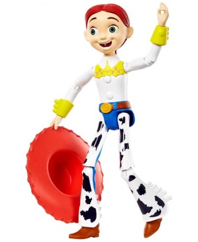 Disney Pixar True Talkers Jessie Figure 8.8 in Tall Posable Talking Character Figure with Movie-Inspired Cowgirl Look and 15+...