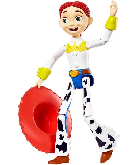 Disney Pixar True Talkers Jessie Figure 8.8 in Tall Posable Talking Character Figure with Movie-Inspired Cowgirl Look and 15+...