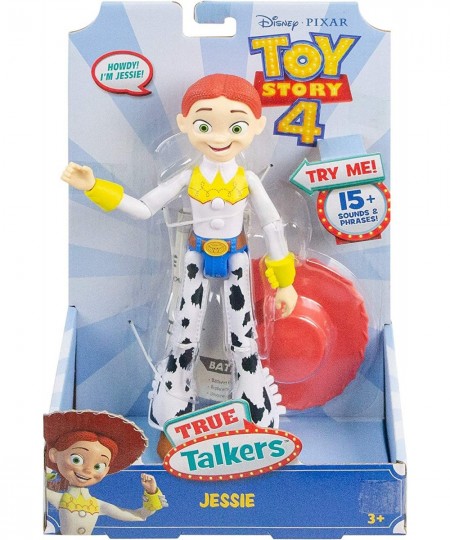 Disney Pixar True Talkers Jessie Figure 8.8 in Tall Posable Talking Character Figure with Movie-Inspired Cowgirl Look and 15+...