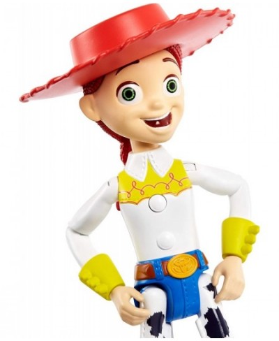 Disney Pixar True Talkers Jessie Figure 8.8 in Tall Posable Talking Character Figure with Movie-Inspired Cowgirl Look and 15+...