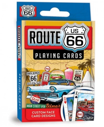 Family Games - Route 66 Playing Cards - Officially Licensed Playing Card Deck for Adults Kids and Family $17.66 - Card Games