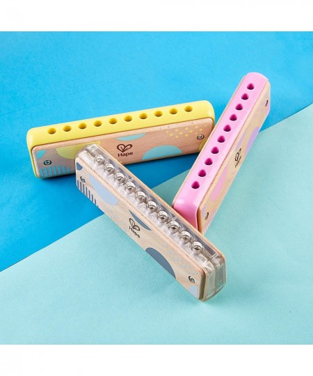 Blues Harmonica | 10 Hole Wooden Musical Instrument Toy for Kids Yellow (E8919) $27.37 - Kids' Musical Instruments