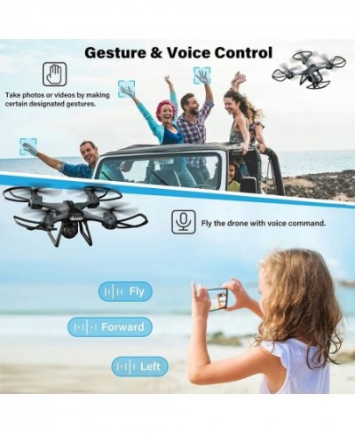 Drones for Kids 8-12 with Camera FPV Drones for Adults Beginners 26 Mins Flight Time RC Quadcopter with 1080P HD Camera Easy ...