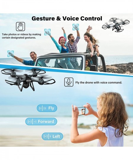 Drones for Kids 8-12 with Camera FPV Drones for Adults Beginners 26 Mins Flight Time RC Quadcopter with 1080P HD Camera Easy ...