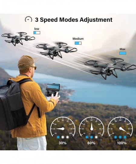 Drones for Kids 8-12 with Camera FPV Drones for Adults Beginners 26 Mins Flight Time RC Quadcopter with 1080P HD Camera Easy ...