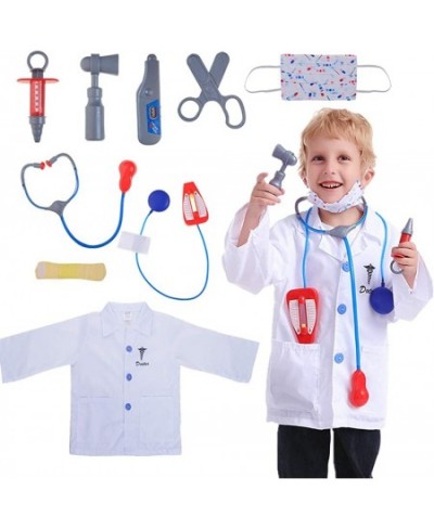 Kids Doctor Surgeon Dress Up Costume Boy Girl Christmas Gifts Role Play Set and Accessories Nurse Scientist Costume $26.48 - ...