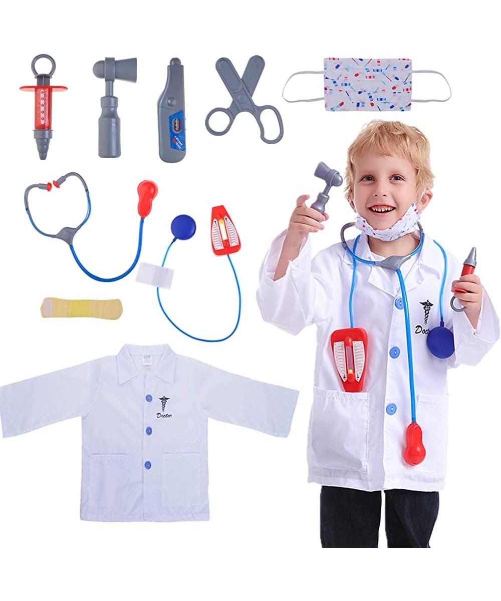 Kids Doctor Surgeon Dress Up Costume Boy Girl Christmas Gifts Role Play Set and Accessories Nurse Scientist Costume $26.48 - ...