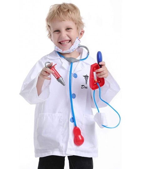 Kids Doctor Surgeon Dress Up Costume Boy Girl Christmas Gifts Role Play Set and Accessories Nurse Scientist Costume $26.48 - ...