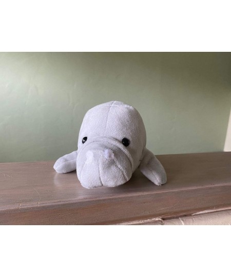 Baby Manatee Stuffed Animals Super Soft Plush Ocean Sea Cow - Manatees Toy $24.22 - Stuffed Animals & Teddy Bears