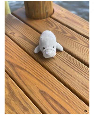 Baby Manatee Stuffed Animals Super Soft Plush Ocean Sea Cow - Manatees Toy $24.22 - Stuffed Animals & Teddy Bears