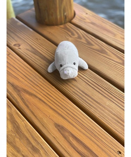 Baby Manatee Stuffed Animals Super Soft Plush Ocean Sea Cow - Manatees Toy $24.22 - Stuffed Animals & Teddy Bears