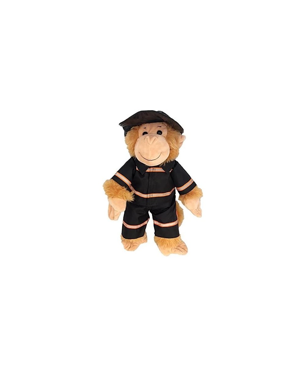 Black Firefighter w/Hat Teddy Bear Clothes Fits Most 14" - 18" Build-A-Bear and Make Your Own Stuffed Animals $31.24 - Stuffe...