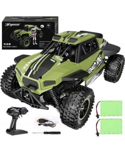 Remote Control Car Toy Grade 1:14 Scale Off Road RC Car 2WD High Speed 22 KM/H RC Monster Vehicle Truck with 2 Rechargeable B...