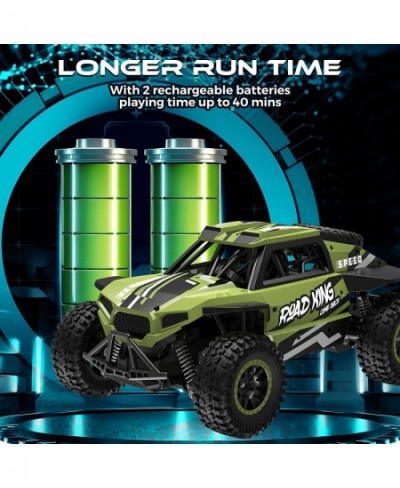 Remote Control Car Toy Grade 1:14 Scale Off Road RC Car 2WD High Speed 22 KM/H RC Monster Vehicle Truck with 2 Rechargeable B...