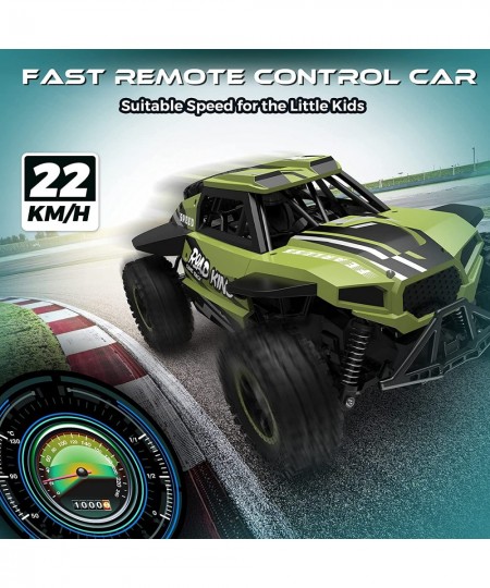 Remote Control Car Toy Grade 1:14 Scale Off Road RC Car 2WD High Speed 22 KM/H RC Monster Vehicle Truck with 2 Rechargeable B...