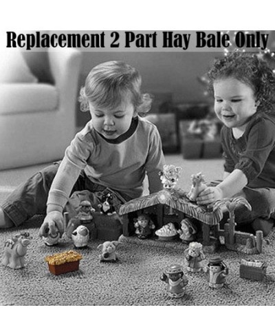 Replacement Part for Fisher-Price Manger Scene - N6010 ~ Christmas Story Playset ~ Replacement 2 Part Hay Bale $20.93 - Play ...