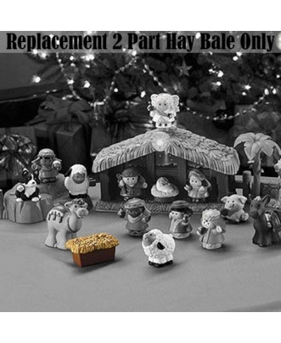 Replacement Part for Fisher-Price Manger Scene - N6010 ~ Christmas Story Playset ~ Replacement 2 Part Hay Bale $20.93 - Play ...