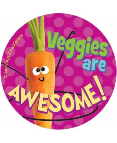 200 Fruit and Veggie Stickers | Kids MyPlate Fruit & Veggie Stickers | 2" Diameter 4 Designs 200 Stickers per roll $18.67 - K...