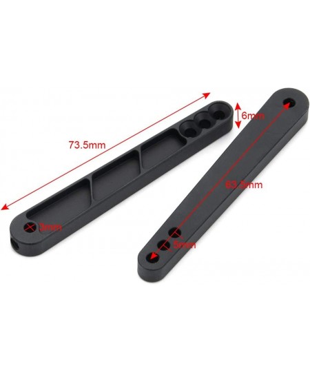 Alloy Metal Rear Sway Bar Anti-roll Set for 1/10th Rock Crawler Car Axial Wraith RR10/90048/90053 Yeti 90025 (Black) $20.29 -...