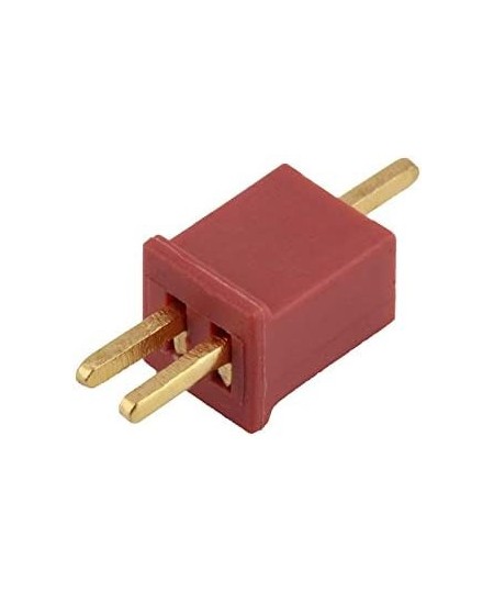 Red Ultra Mini T Plug Connectors Micro Deans for RC LiPo NiMh Battery Male and Female (10 Pairs) $14.92 - Hobby Remote & App ...