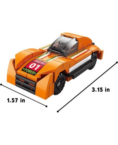 Mini Race Car Building Blocks Kit 12 Boxes Car Building Sets for Kids Building Block Car for Boys $47.54 - Toy Building Sets