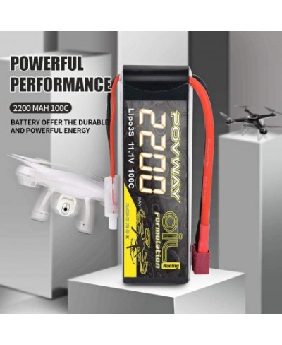 RC Battery Lipo 2200mAh 11.1V 3S 100C Soft case Lipo Battery with Deans T Connectorfor RC Evader BX Car RC Truggy RC Truck RC...