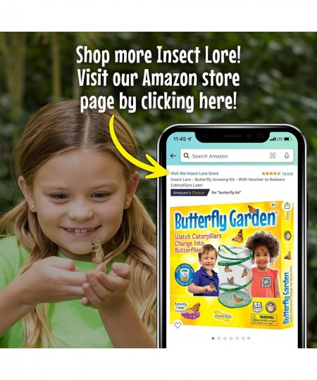 Live Cup of Caterpillars with Dual Lens Magnifier $32.64 - Habitat Science Kits