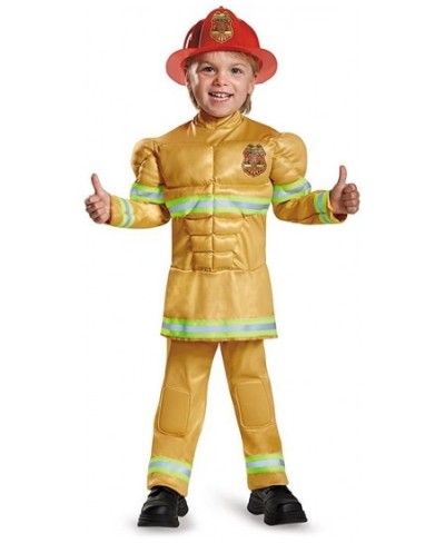 Fireman Muscle Toddler Costume $41.79 - Kids' Costumes