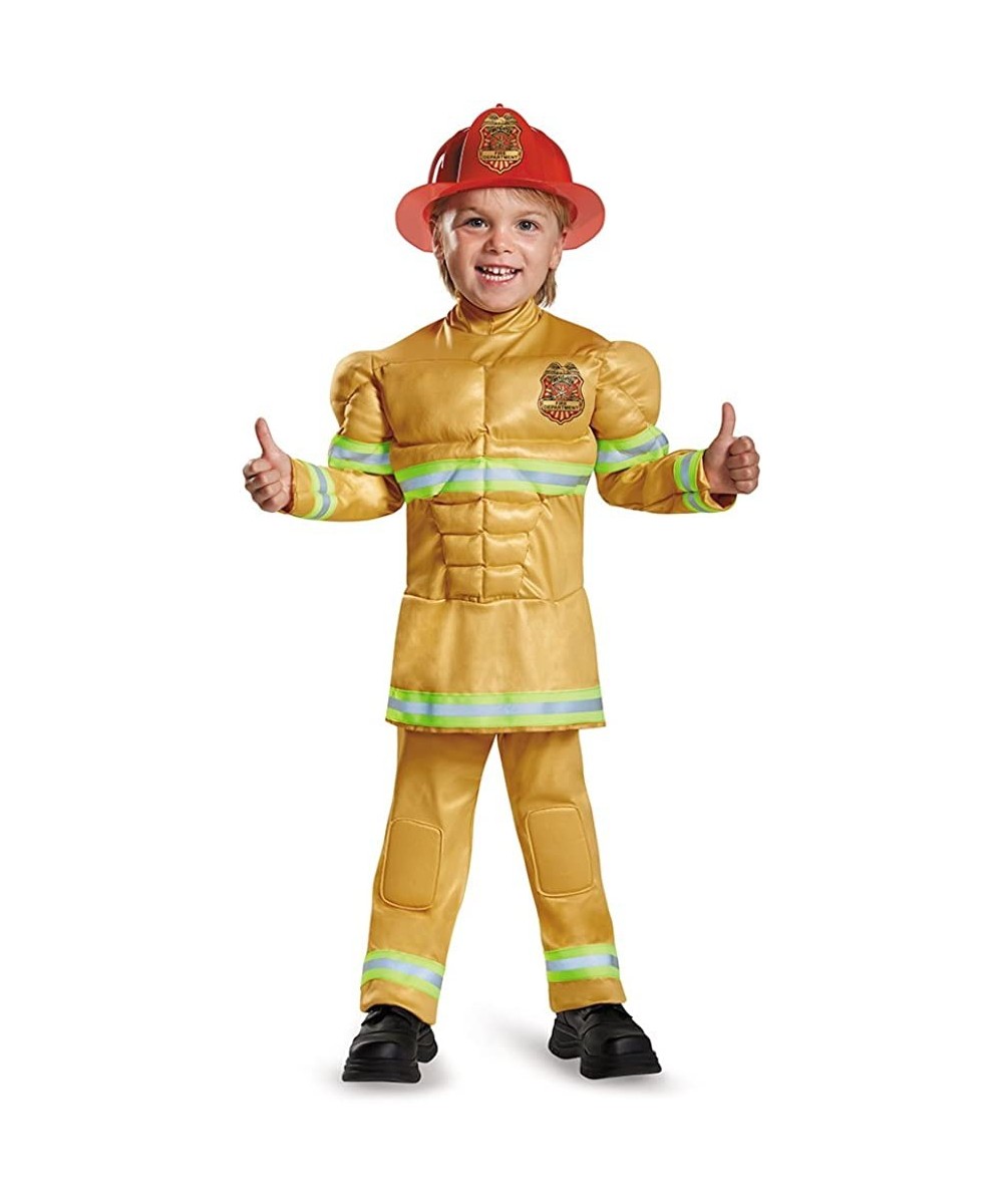 Fireman Muscle Toddler Costume $41.79 - Kids' Costumes