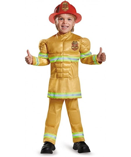 Fireman Muscle Toddler Costume $41.79 - Kids' Costumes