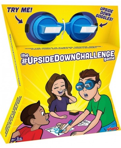 The UpsideDownChallenge Game for Family & Kids - Complete Fun Challenges with Upside Down Goggles - Hilarious Fun Game for Ga...