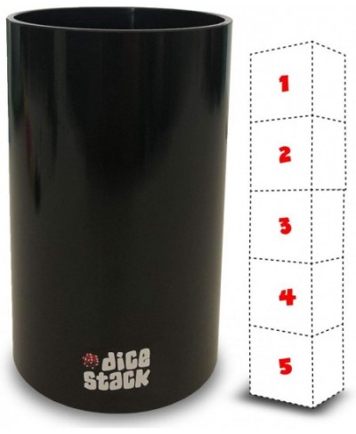 Dice Stacking Cup Only - Professional Straight Cups Black - Accessories - Magic Tricks $24.11 - Game Accessories