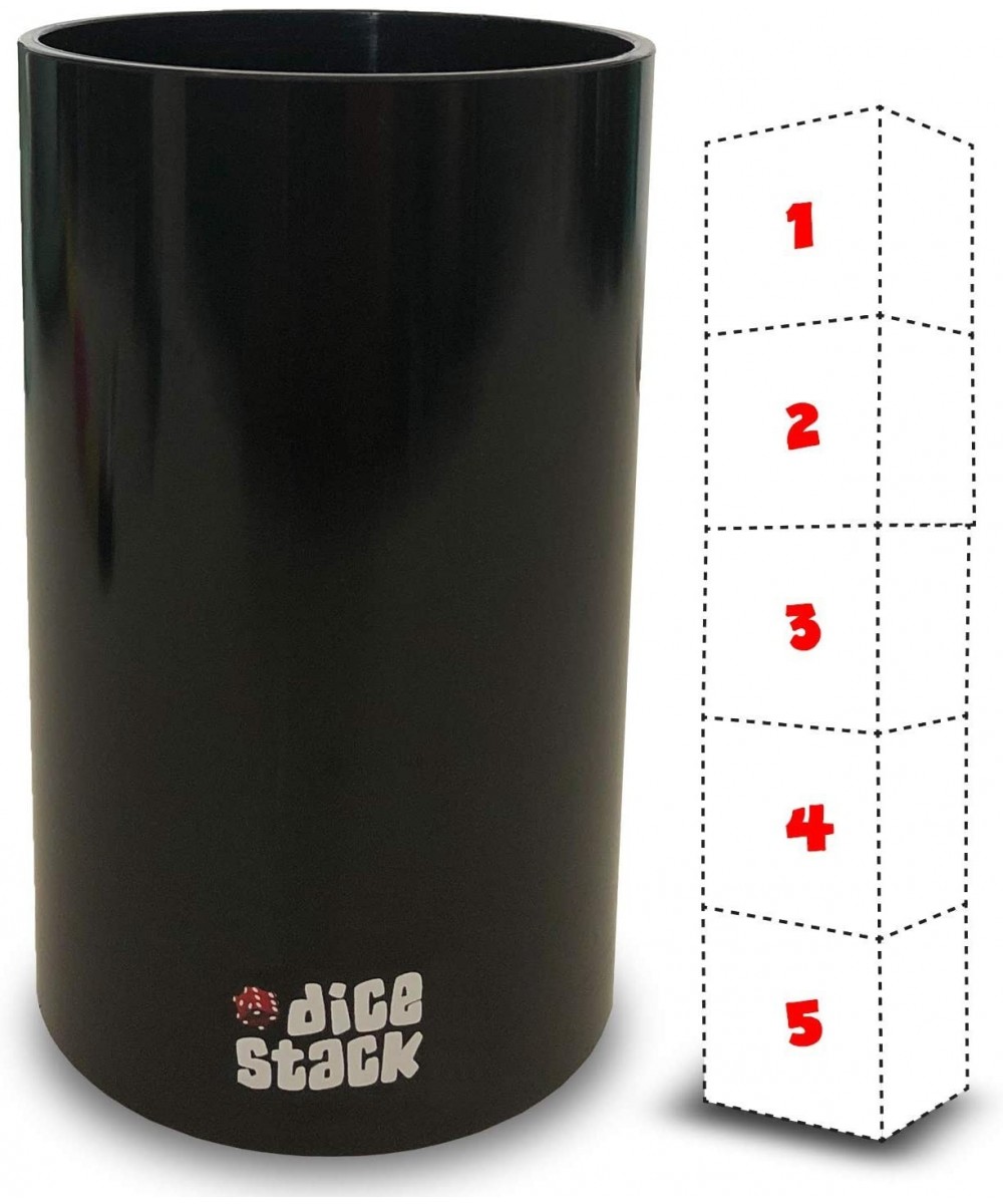 Dice Stacking Cup Only - Professional Straight Cups Black - Accessories - Magic Tricks $24.11 - Game Accessories