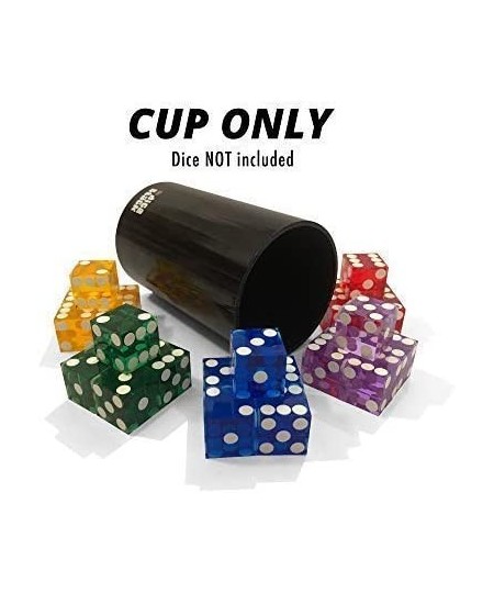 Dice Stacking Cup Only - Professional Straight Cups Black - Accessories - Magic Tricks $24.11 - Game Accessories