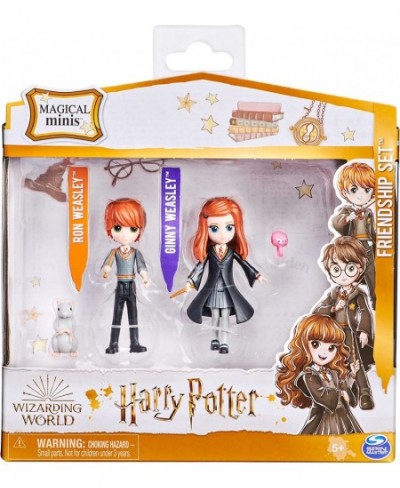 Harry Potter Magical Minis Ron and Ginny Weasley Friendship Set with 2 Creatures Kids Toys for Ages 5 and up $16.45 - Doll Pl...