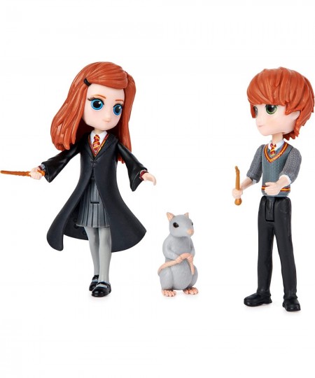 Harry Potter Magical Minis Ron and Ginny Weasley Friendship Set with 2 Creatures Kids Toys for Ages 5 and up $16.45 - Doll Pl...